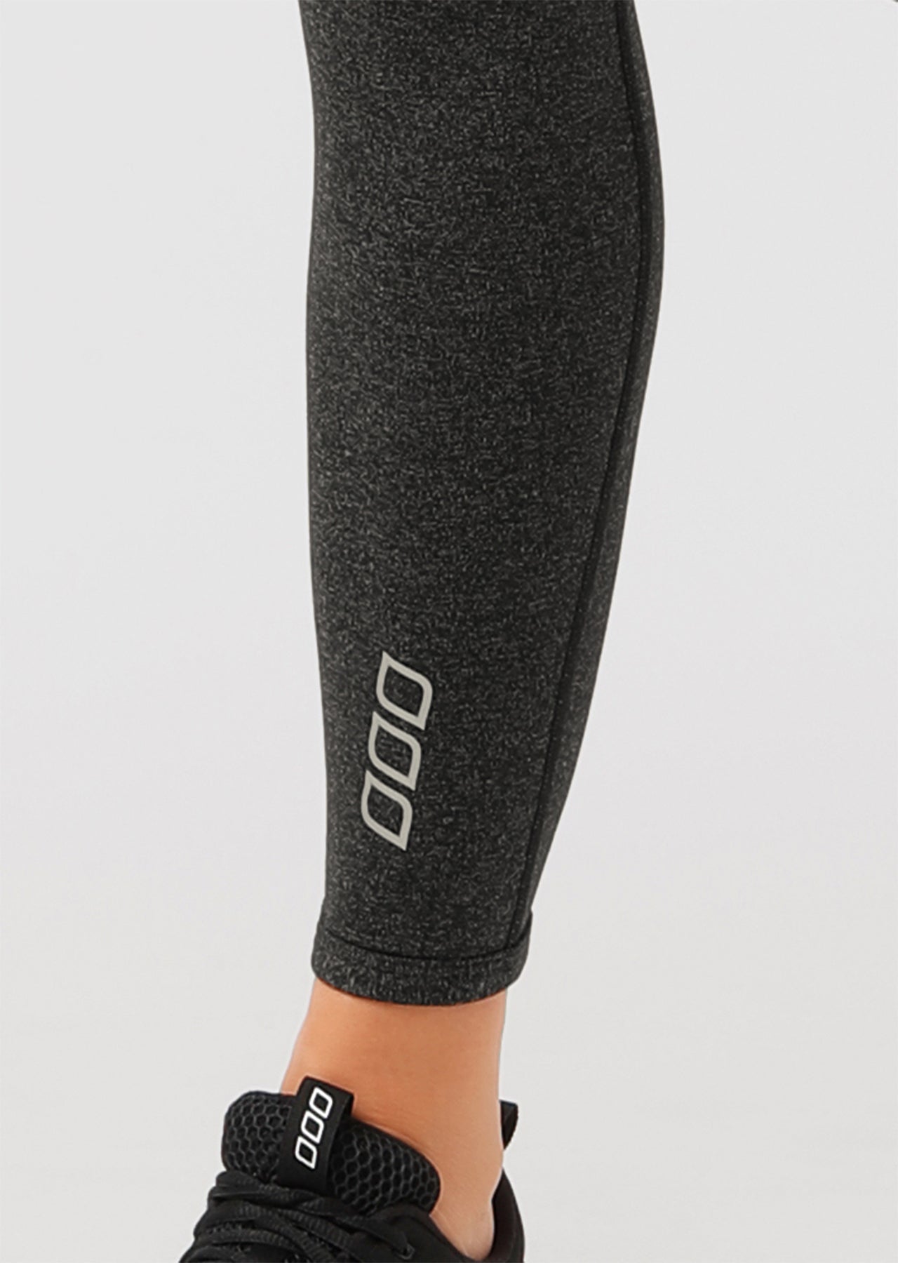 Lorna Jane Winter Thermal Core F/L Tight - Black Marl