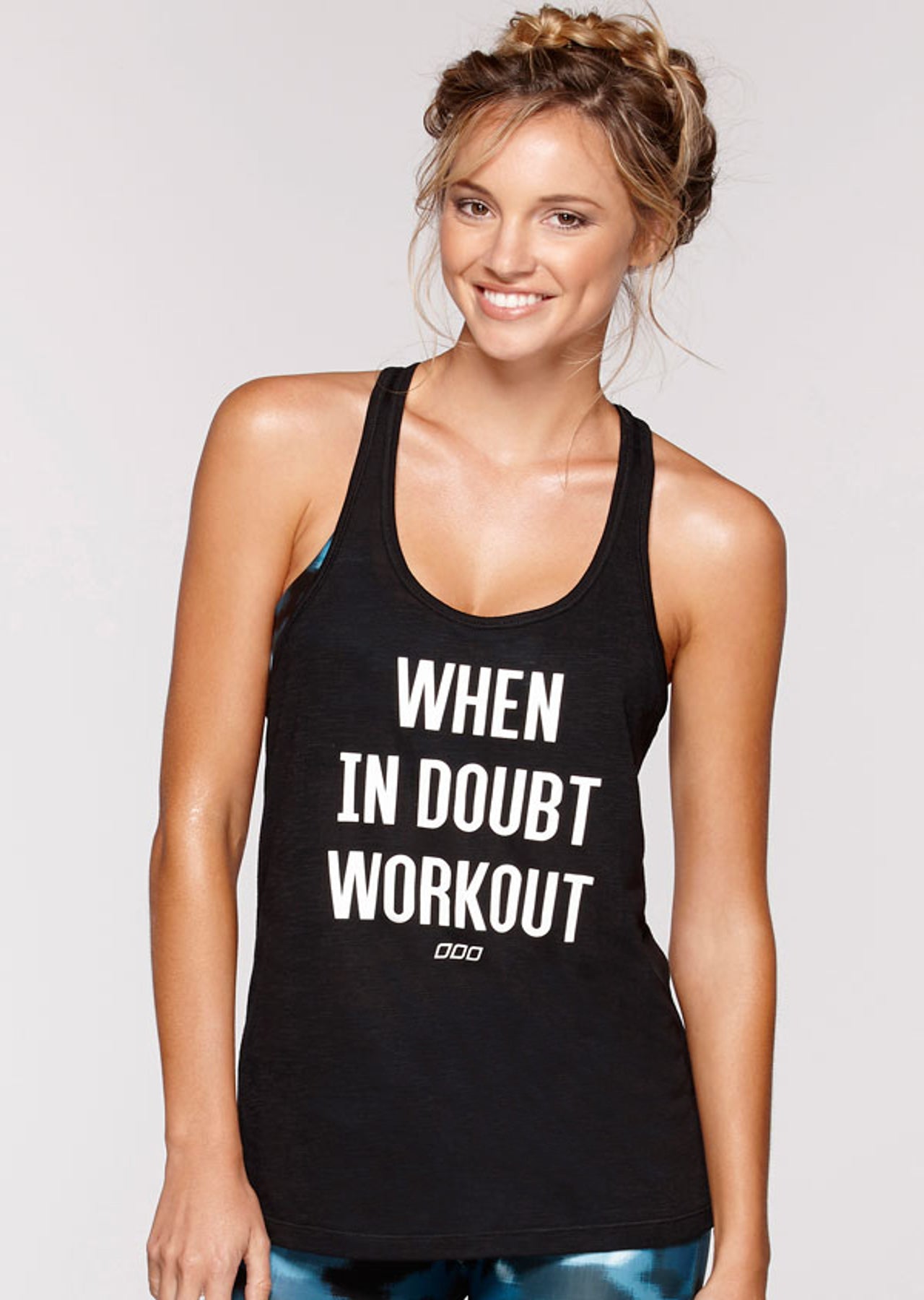 Lorna Jane Workout Tank - Black