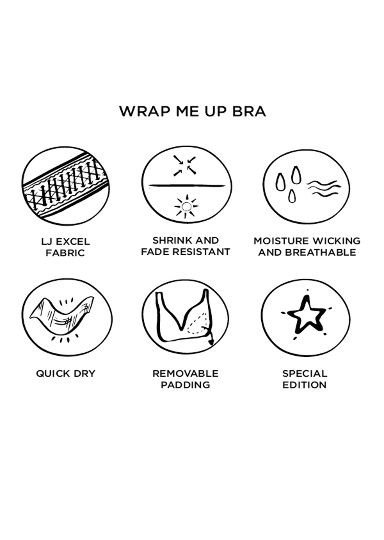 Lorna Jane Wrap Me Up Bra - Nu Blue