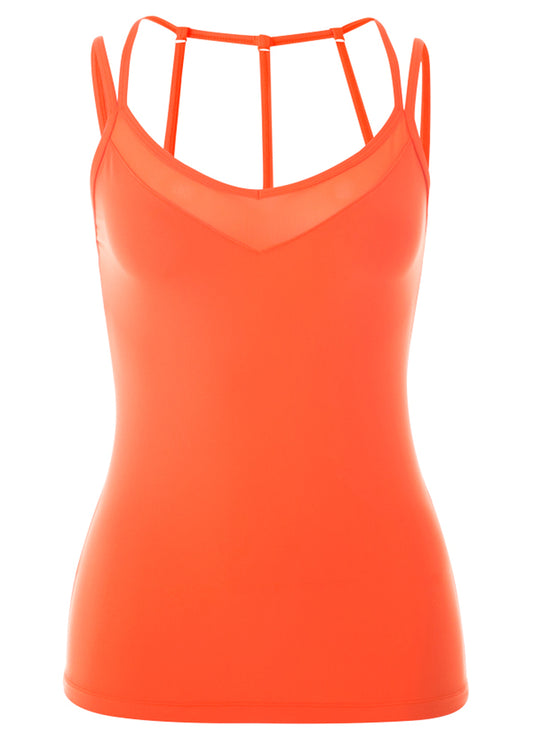 Lorna Jane Wrap Me Up Excel Tan - Orange Crush