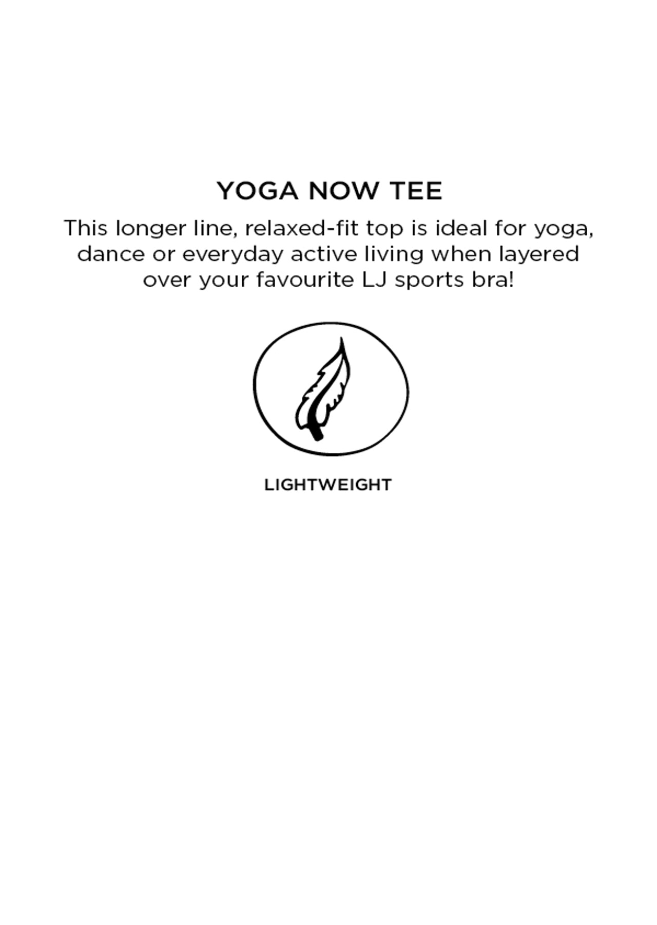 Lorna Jane Yoga Now Tee - White