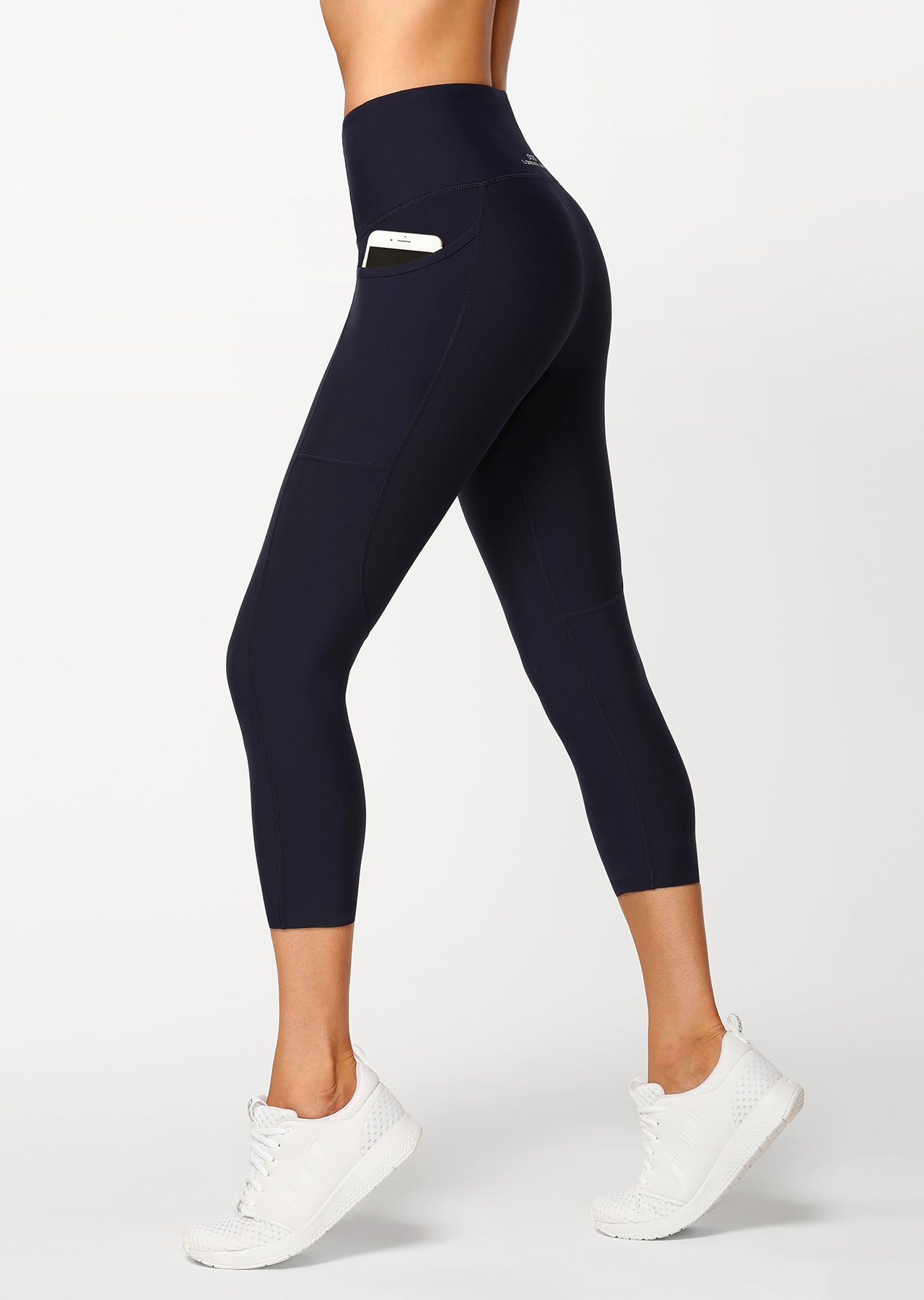 Lorna Jane Zip And Go Core 7/8 Tight - French Navy