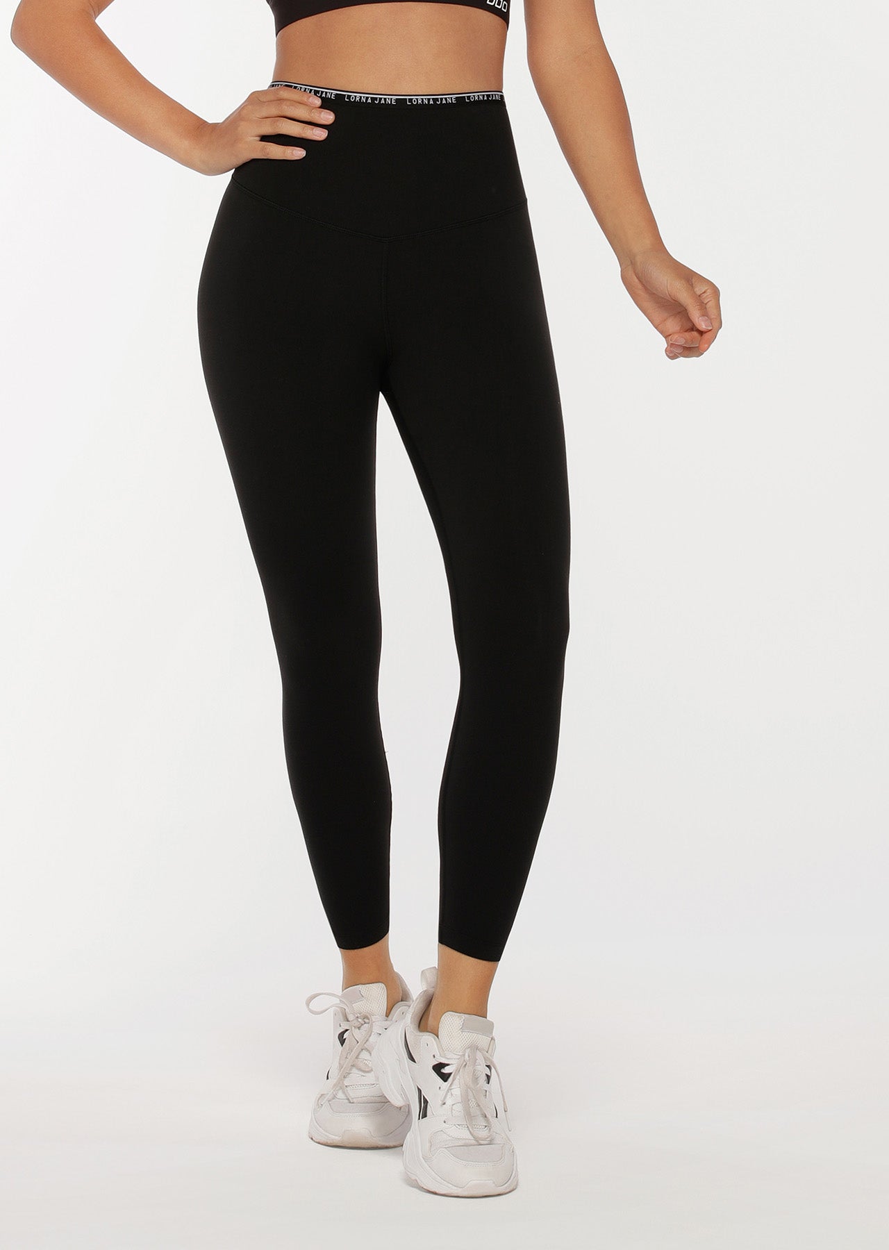 Lorna Jane Zoom Ankle Biter Leggings - Black